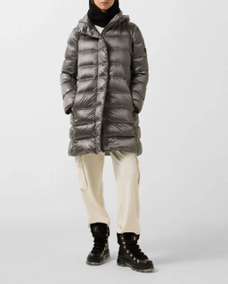 Szary krótki płaszcz Lynn - Image #4