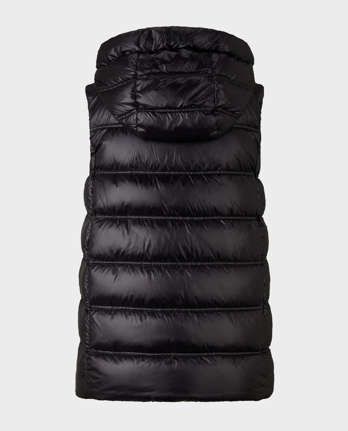 Czarny puchowy bezrękawnik Liddy - Image #8