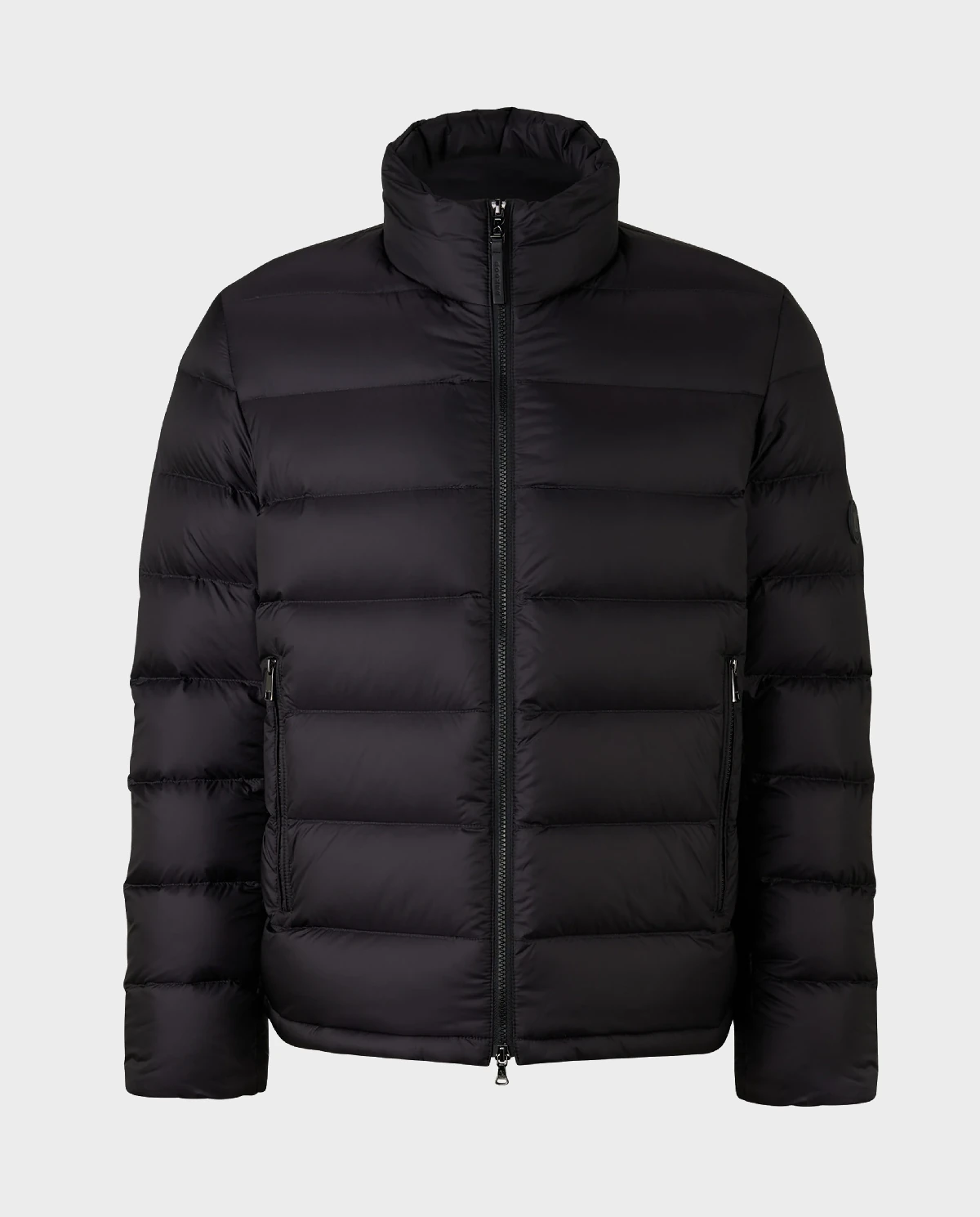 Czarna kurtka puchowa Hugh - Image #1