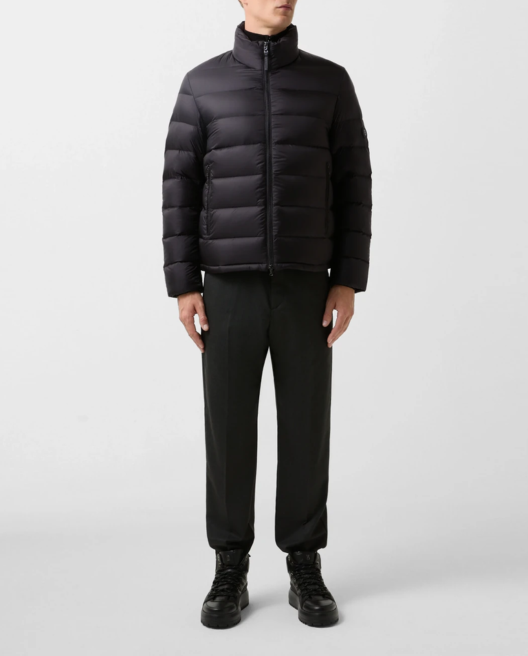 Czarna kurtka puchowa Hugh - Image #3