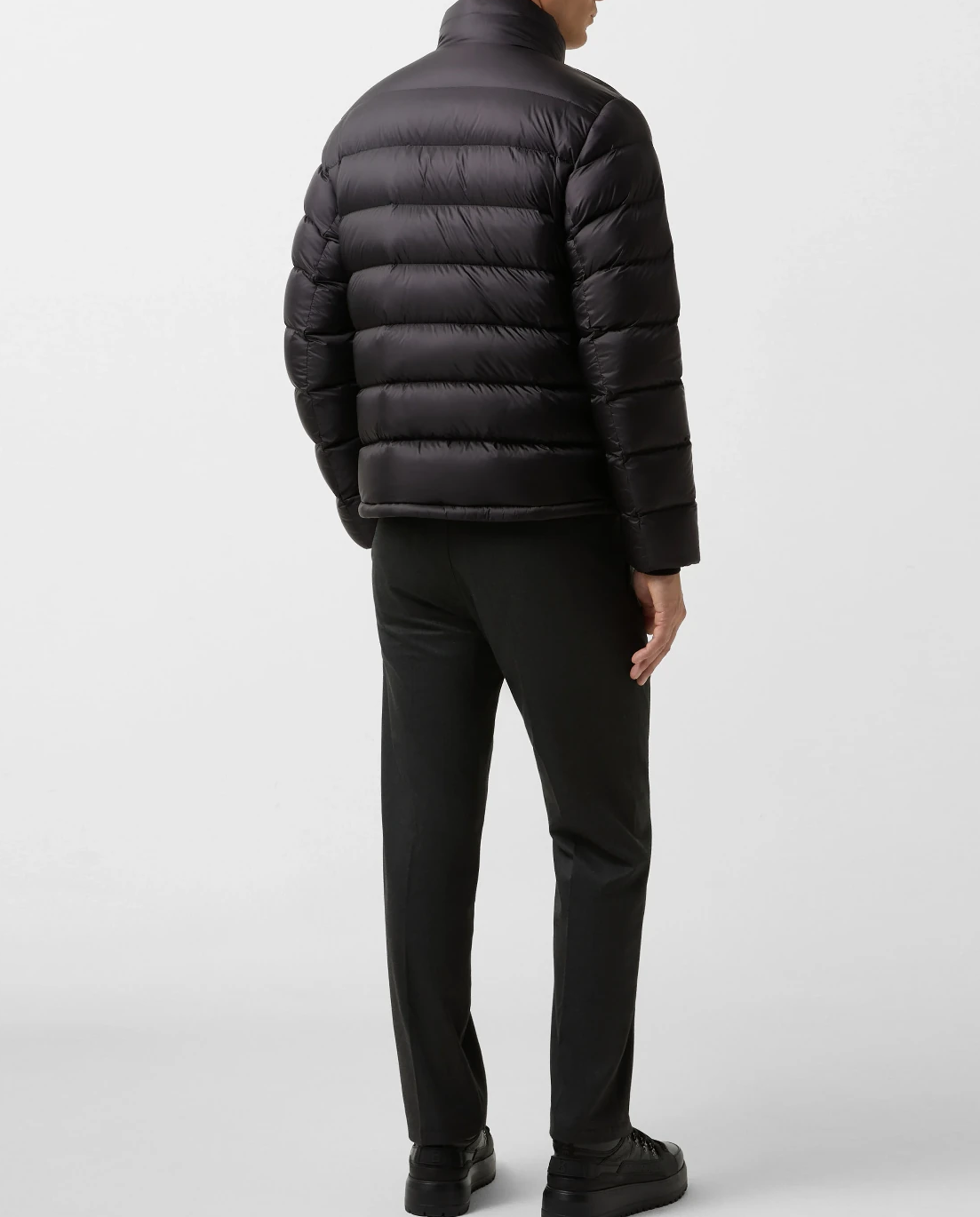 Czarna kurtka puchowa Hugh - Image #4
