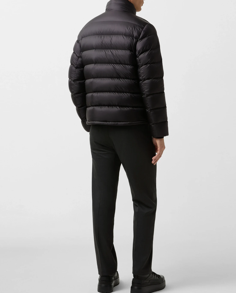 Czarna kurtka puchowa Hugh - Image #4