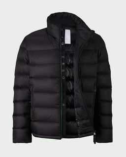 Czarna kurtka puchowa Hugh - Image #8