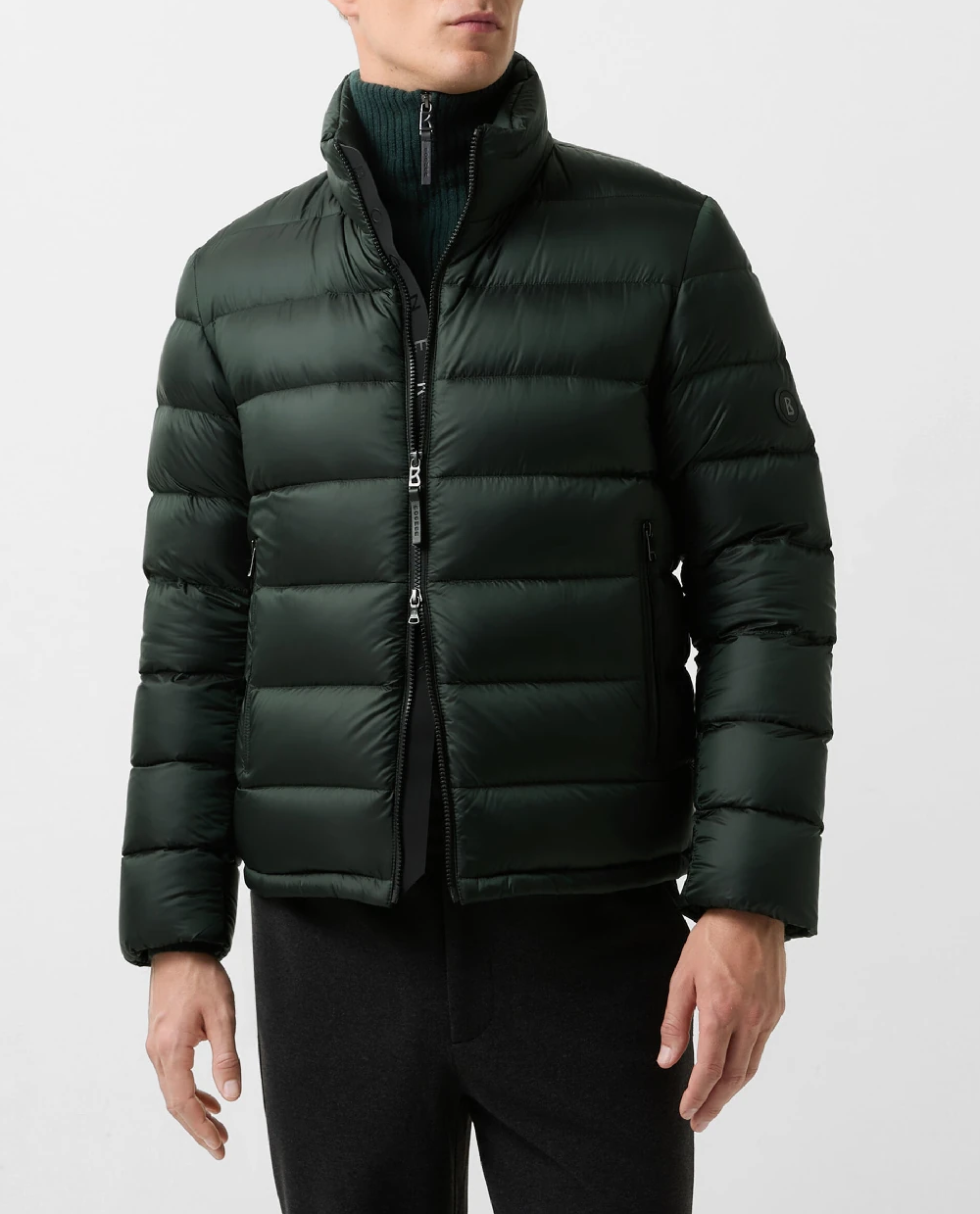 Zielona kurtka puchowa Hugh - Image #0