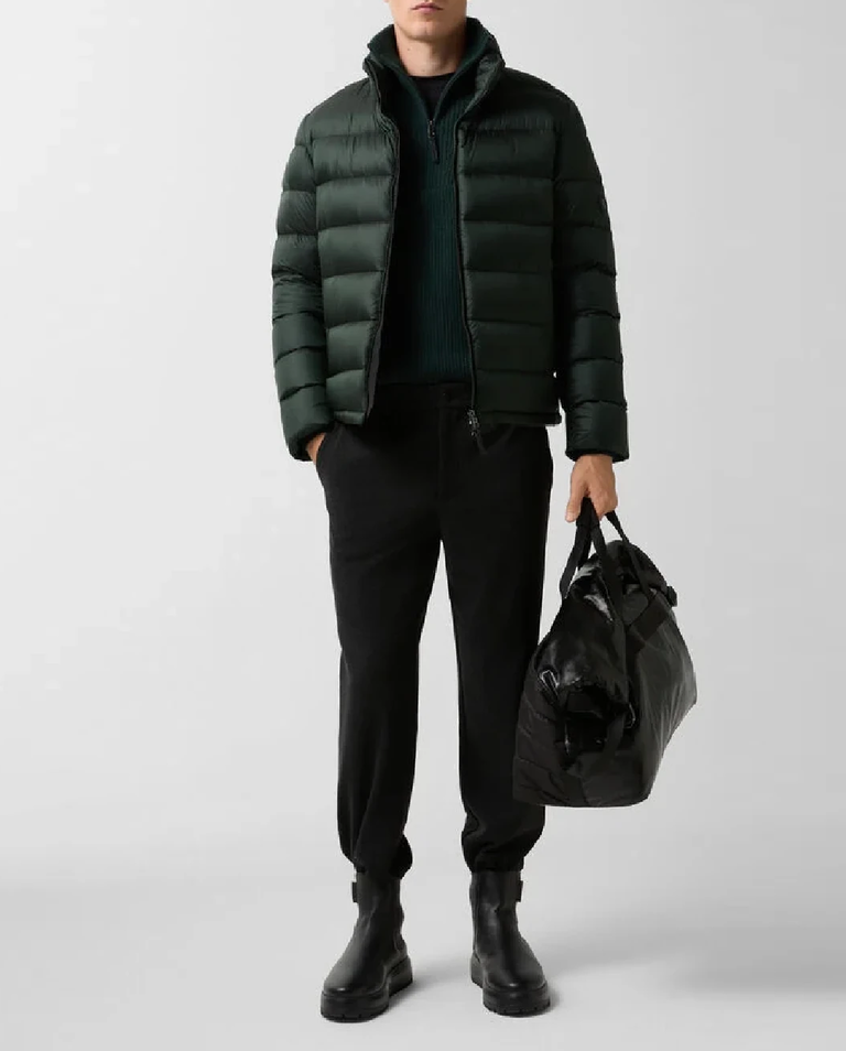 Zielona kurtka puchowa Hugh - Image #4