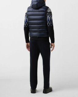 Granatowa kamizelka puchowa Holger - Image #3