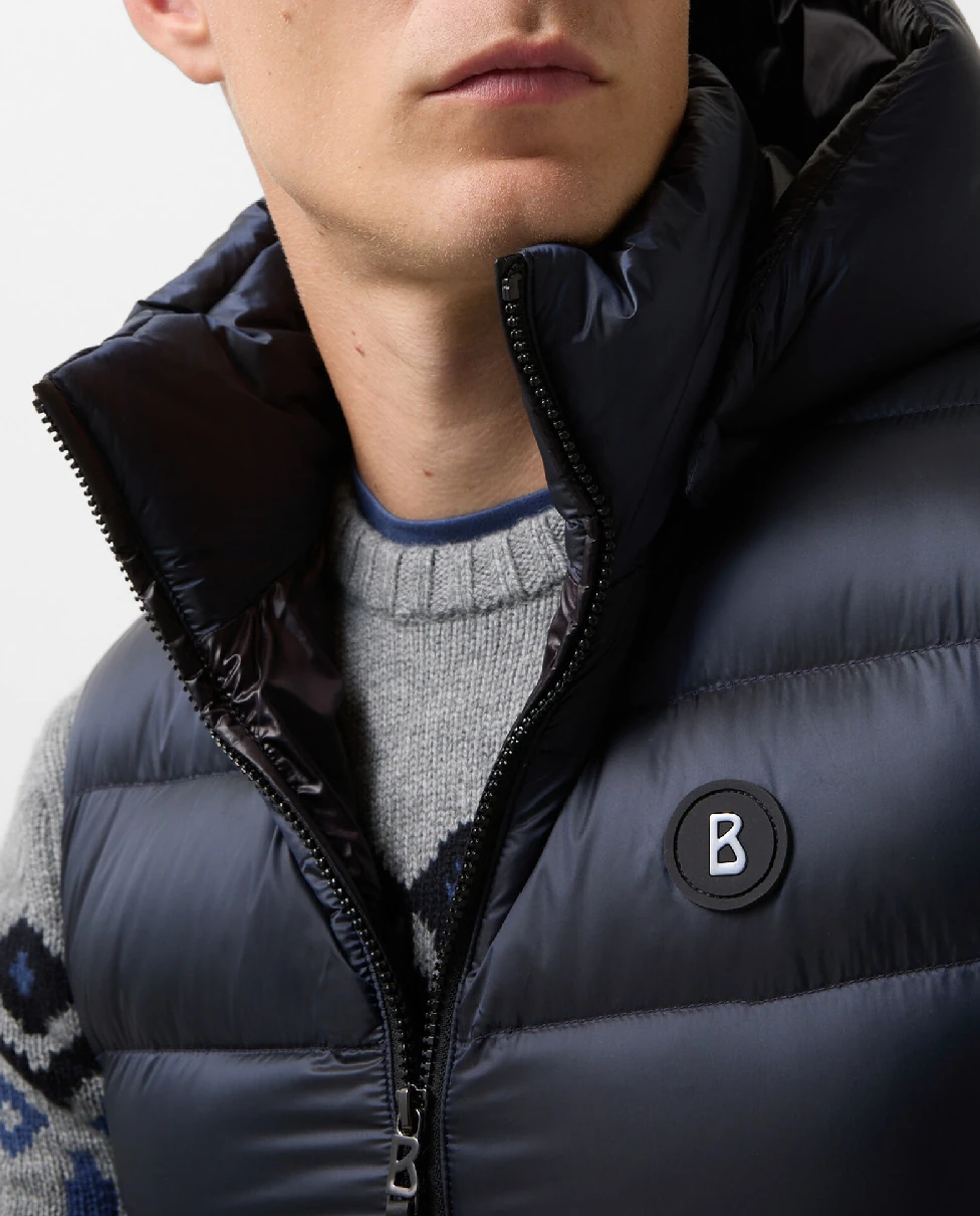 Granatowa kamizelka puchowa Holger - Image #4