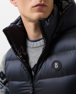 Granatowa kamizelka puchowa Holger - Image #4