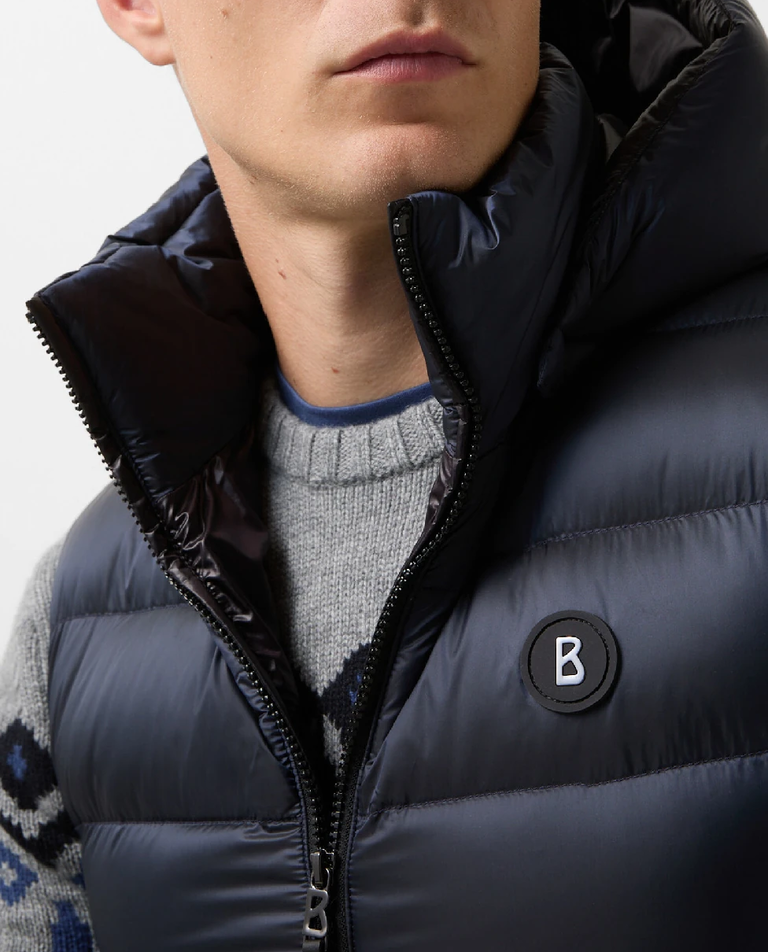 Granatowa kamizelka puchowa Holger - Image #4