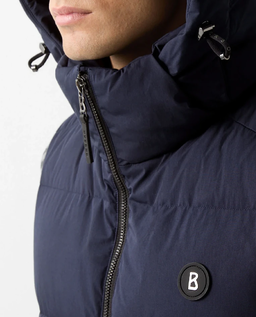 Granatowy puchowy bezrękawnik Jimmy - Image #5