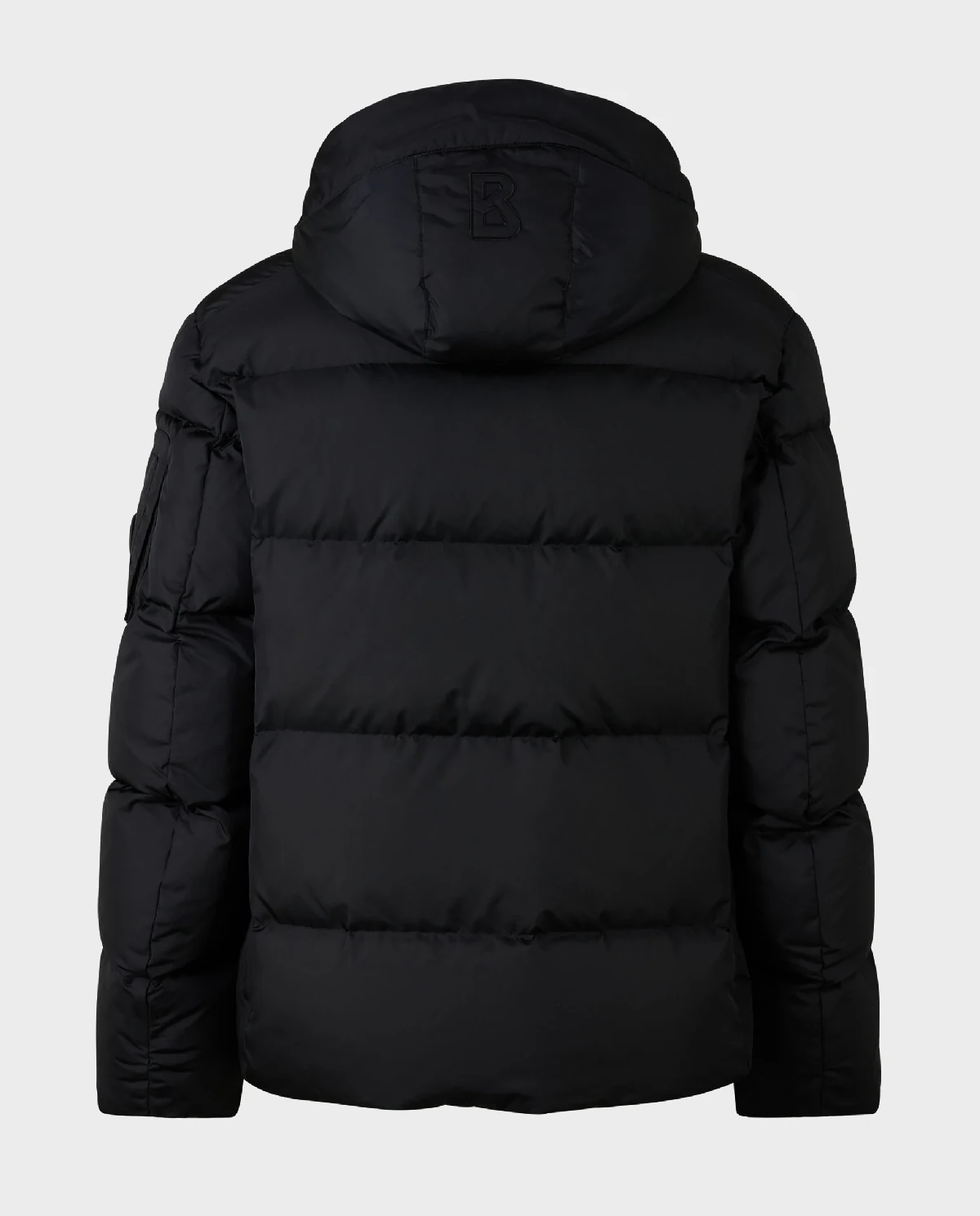 Czarna kurtka puchowa Jamy - Image #9