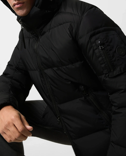 Czarna kurtka puchowa Jamy - Image #7