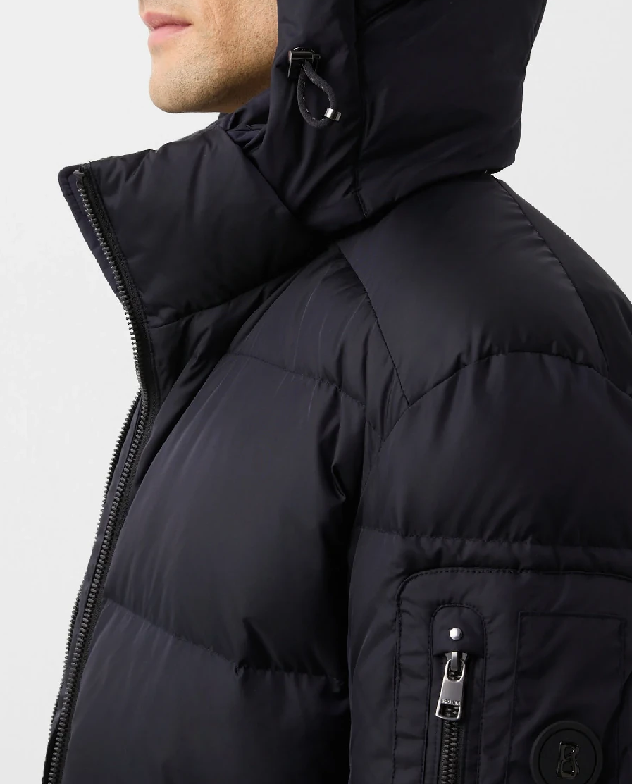 Granatowa kurtka puchowa Jamy - Image #6