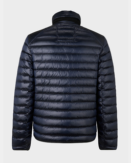 Granatowa pikowana kurtka Liman - Image #9