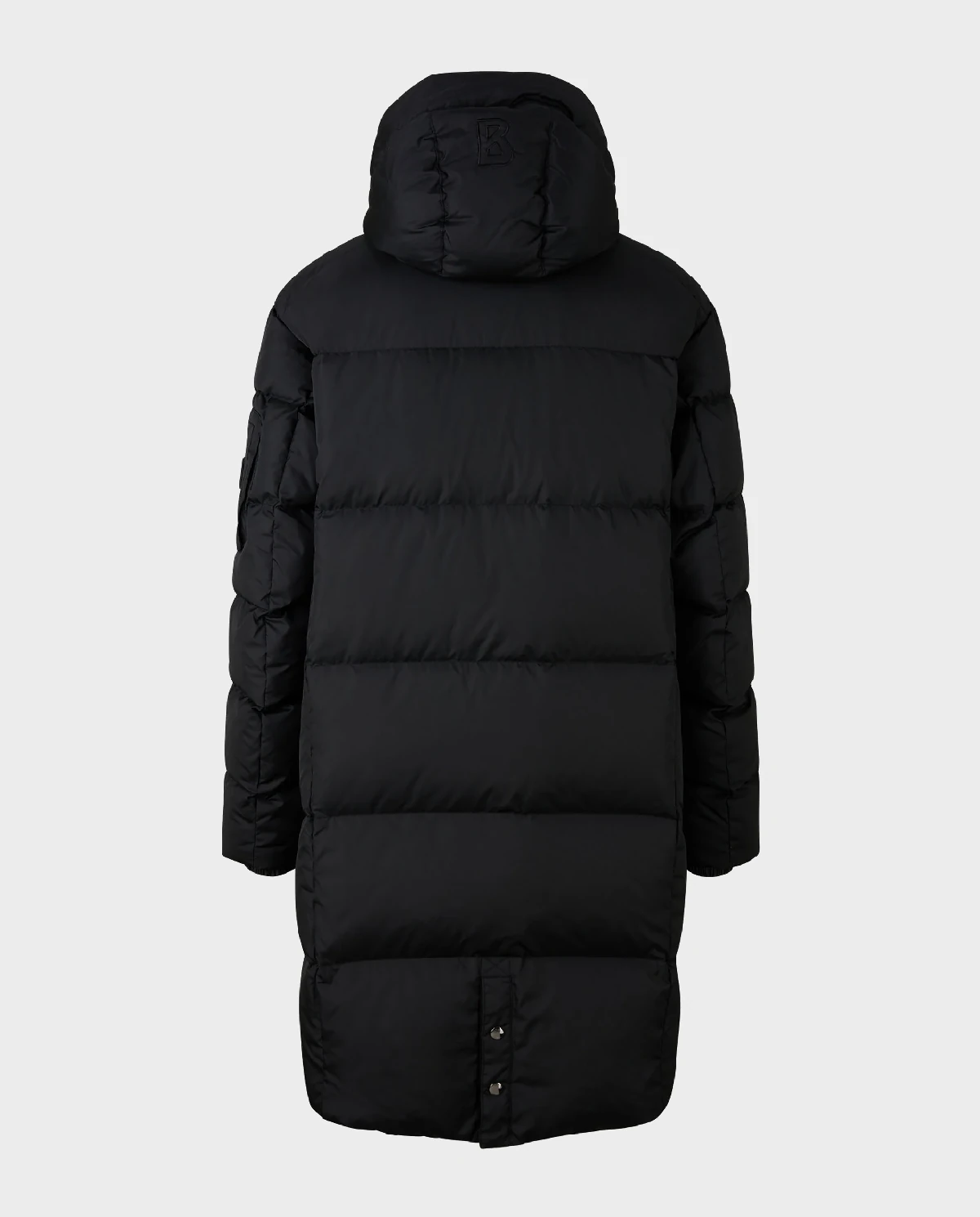 Czarny płaszcz puchowy Erico - Image #9