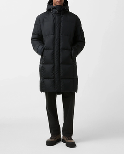 Czarny płaszcz puchowy Erico - Image #2