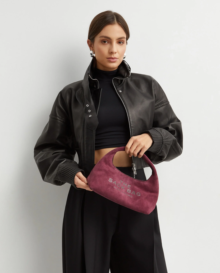 Zamszowa torebka The Mini Sack