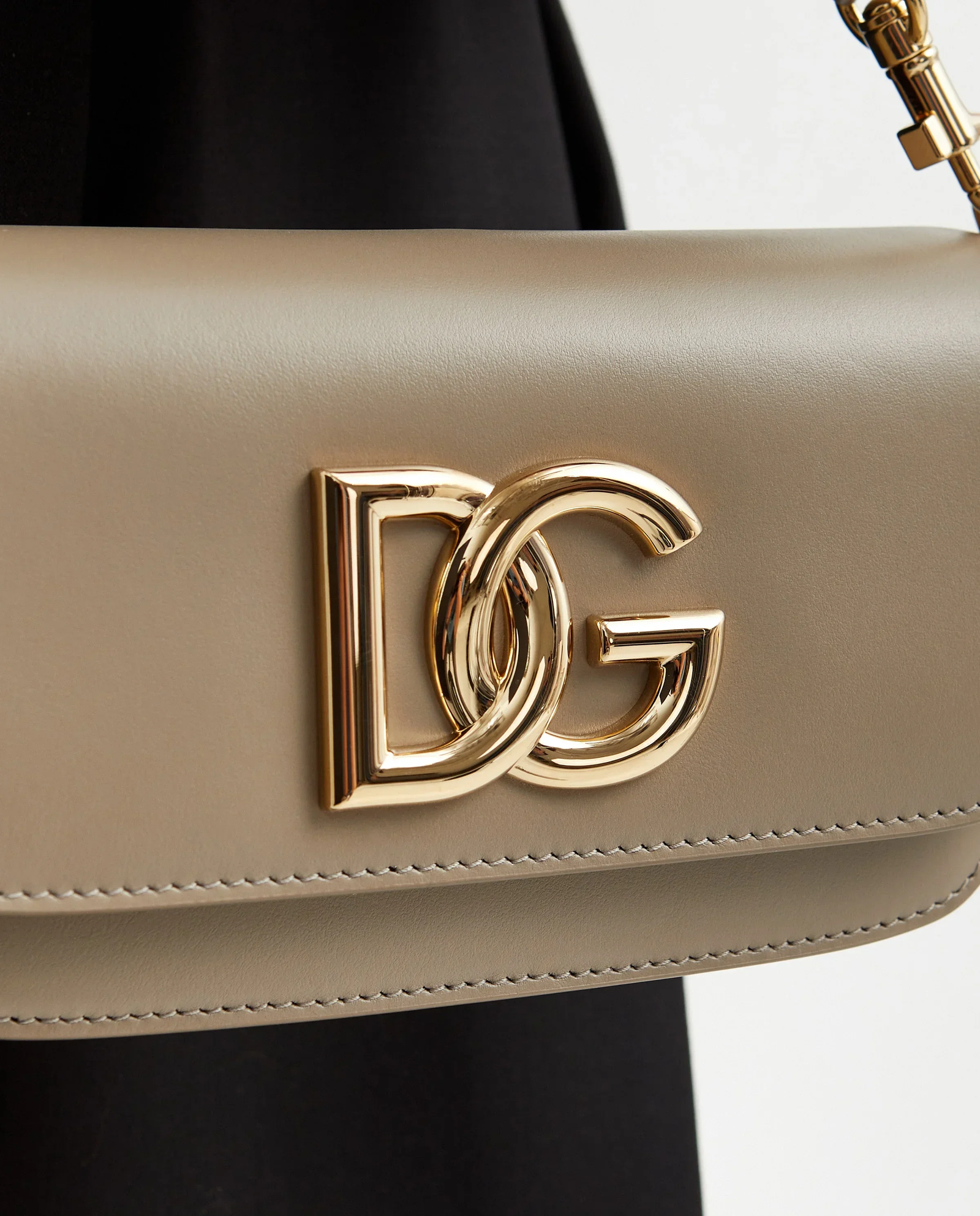 Skórzana torebka z logo 3.5 - Image #4