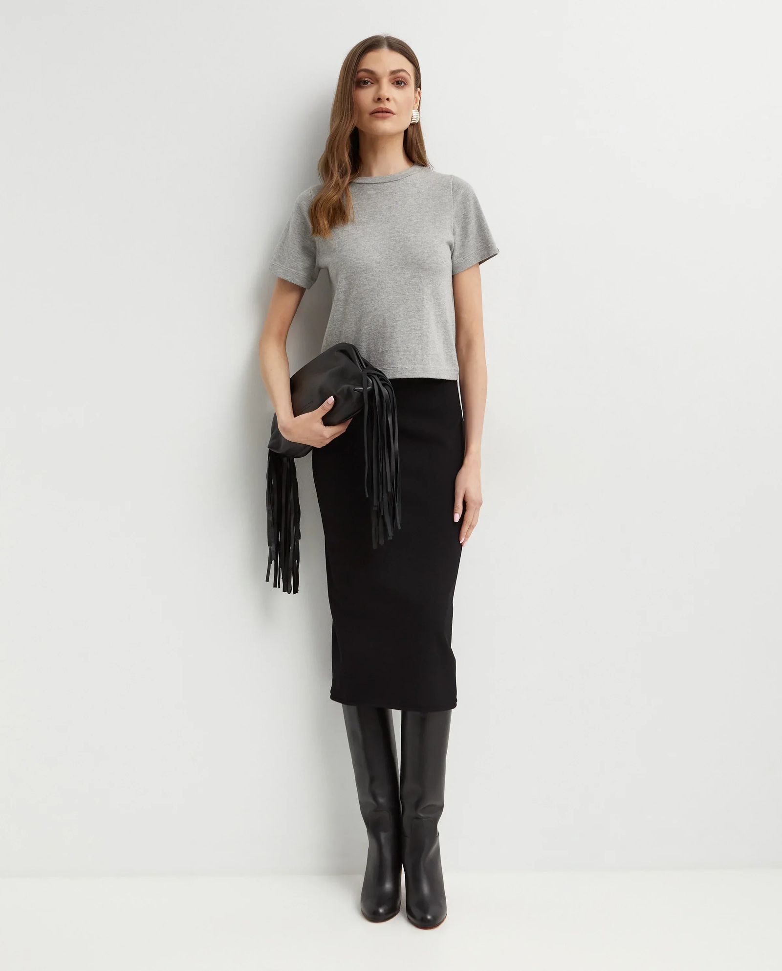 Szara koszulka Tina - Image #1