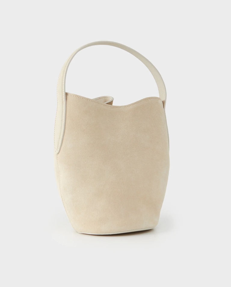 Beżowa torebka Bucket Bag - Image #2