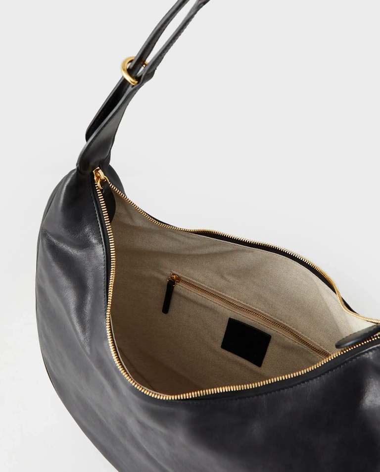 Czarna torba Moon Hobo - Image #3