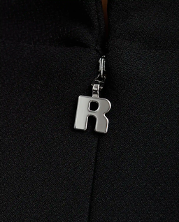 Czarna sukienka midi z cekinami - Image #6