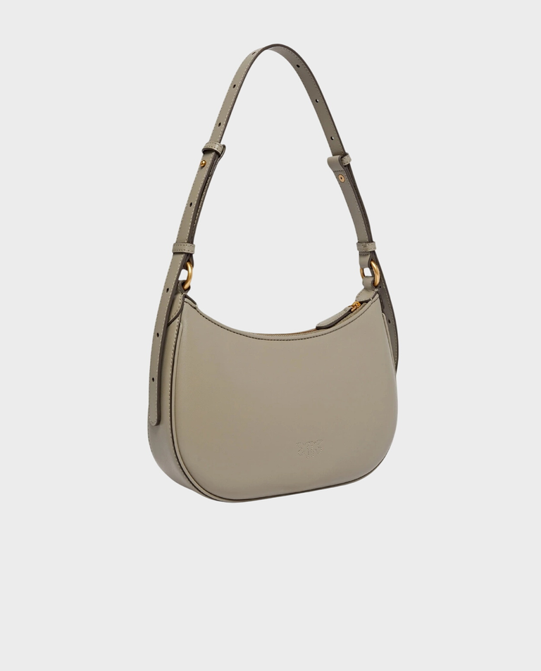 Beżowa torebka na ramię Half Moon Mini - Image #2