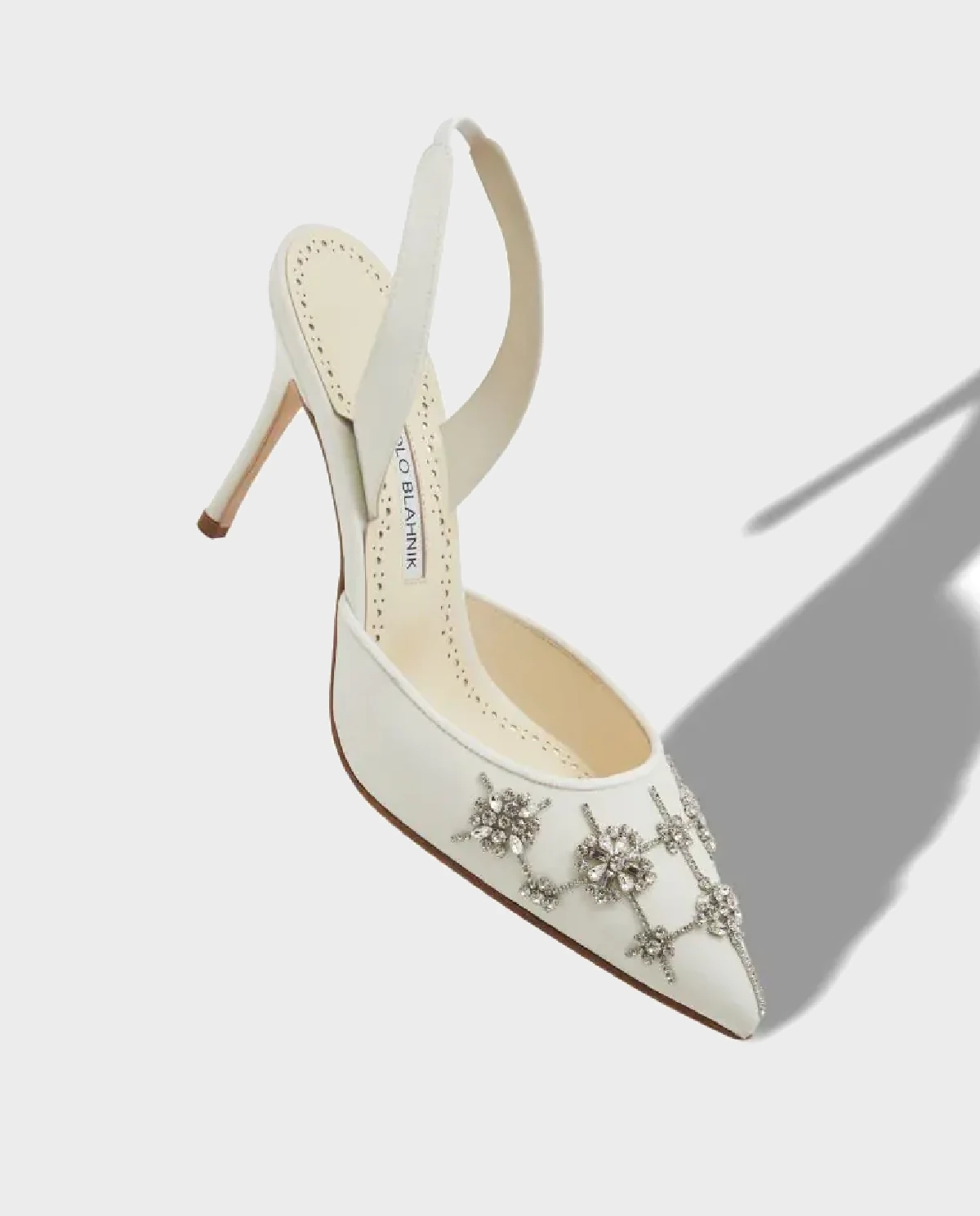 Białe czółenka Ralyne 90 - Image #2