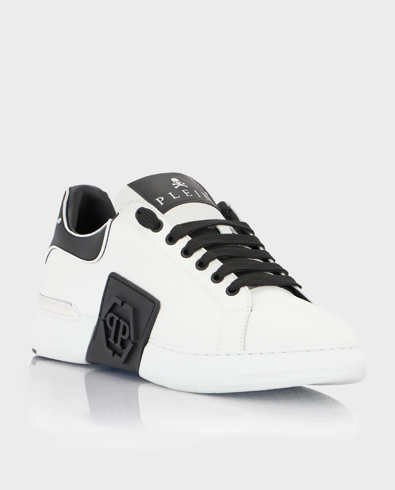 Biało-czarne sneakers Low-top Phantom Kick$