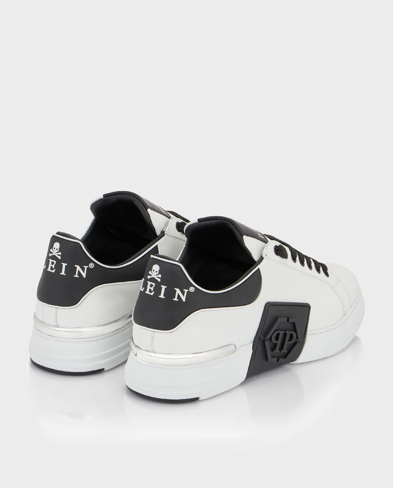 Biało-czarne sneakers Low-top Phantom Kick$ - Image #2