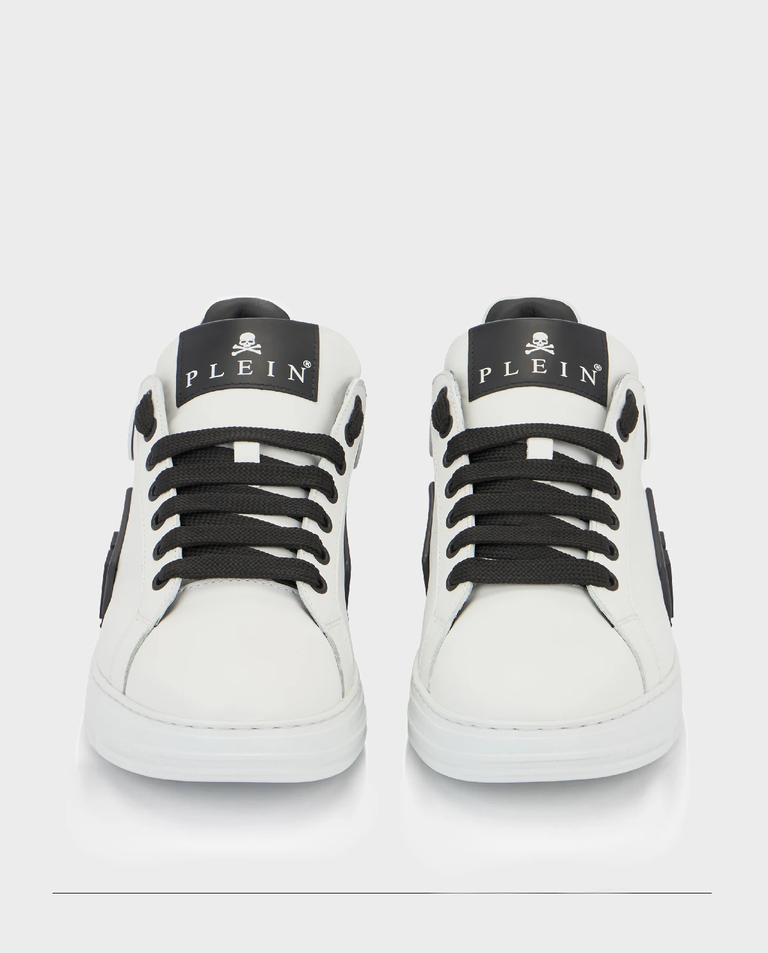 Biało-czarne sneakers Low-top Phantom Kick$ - Image #4