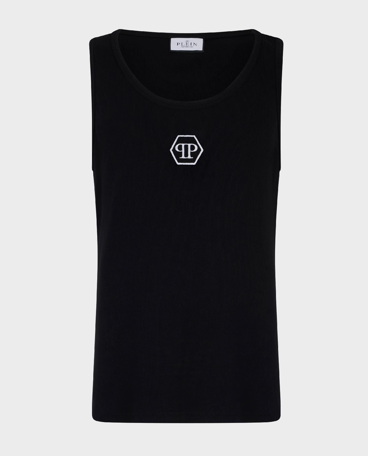 Czarny tank top Hexagon - Image #1