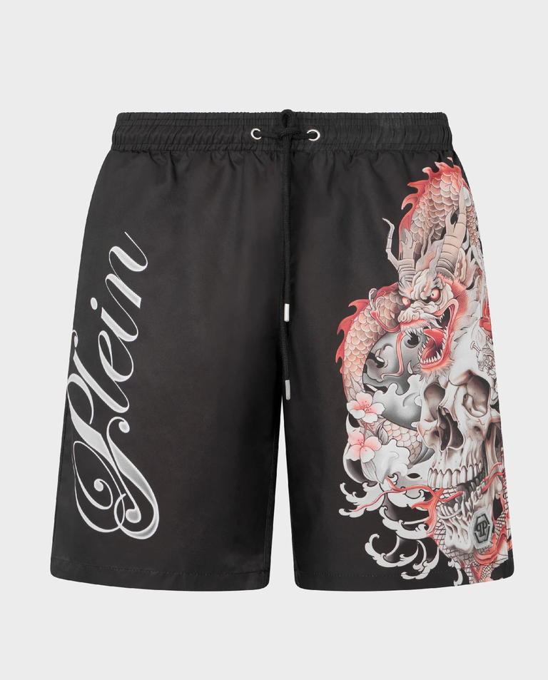 Czarne szorty kąpielowe Sukaru Ba