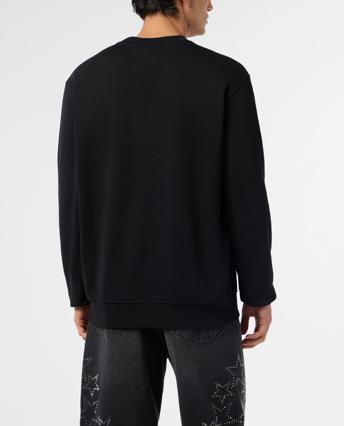 Czarna bluza z logo Basic - Image #3