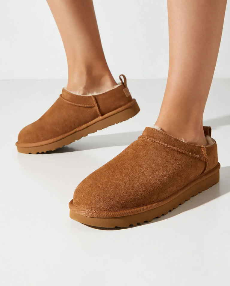 Brązowe śniegowce Classic Micro