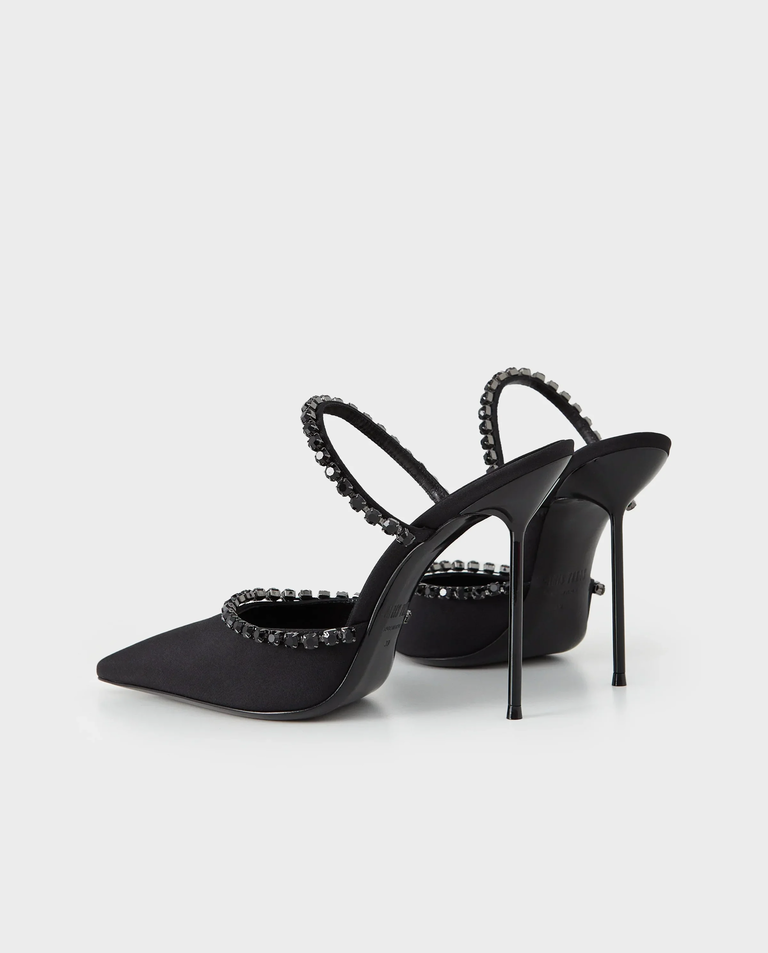 Czarne mule Lidia Mary Jane 105 - Image #2