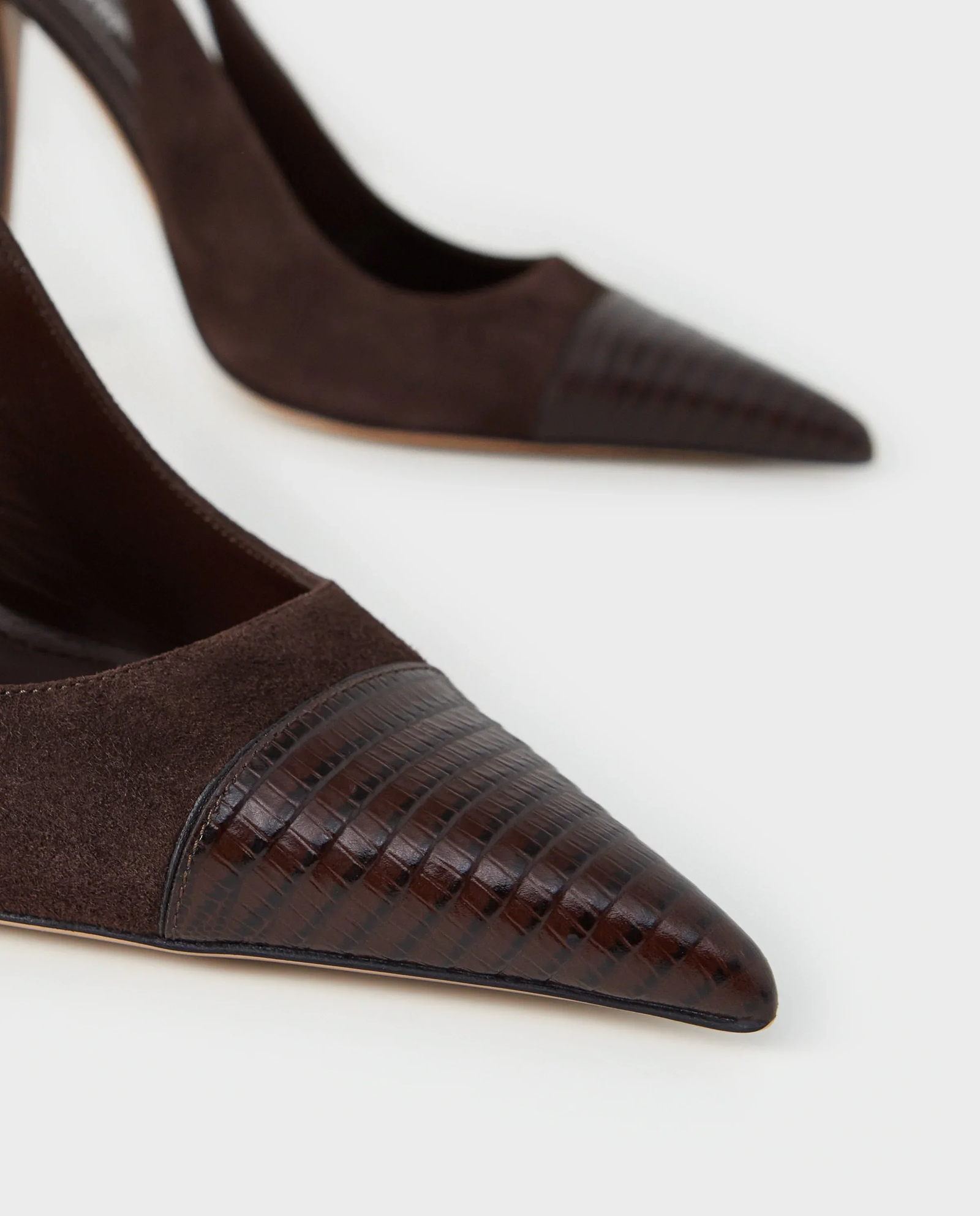 Zamszowe szpilki Miranda 105 - Image #3