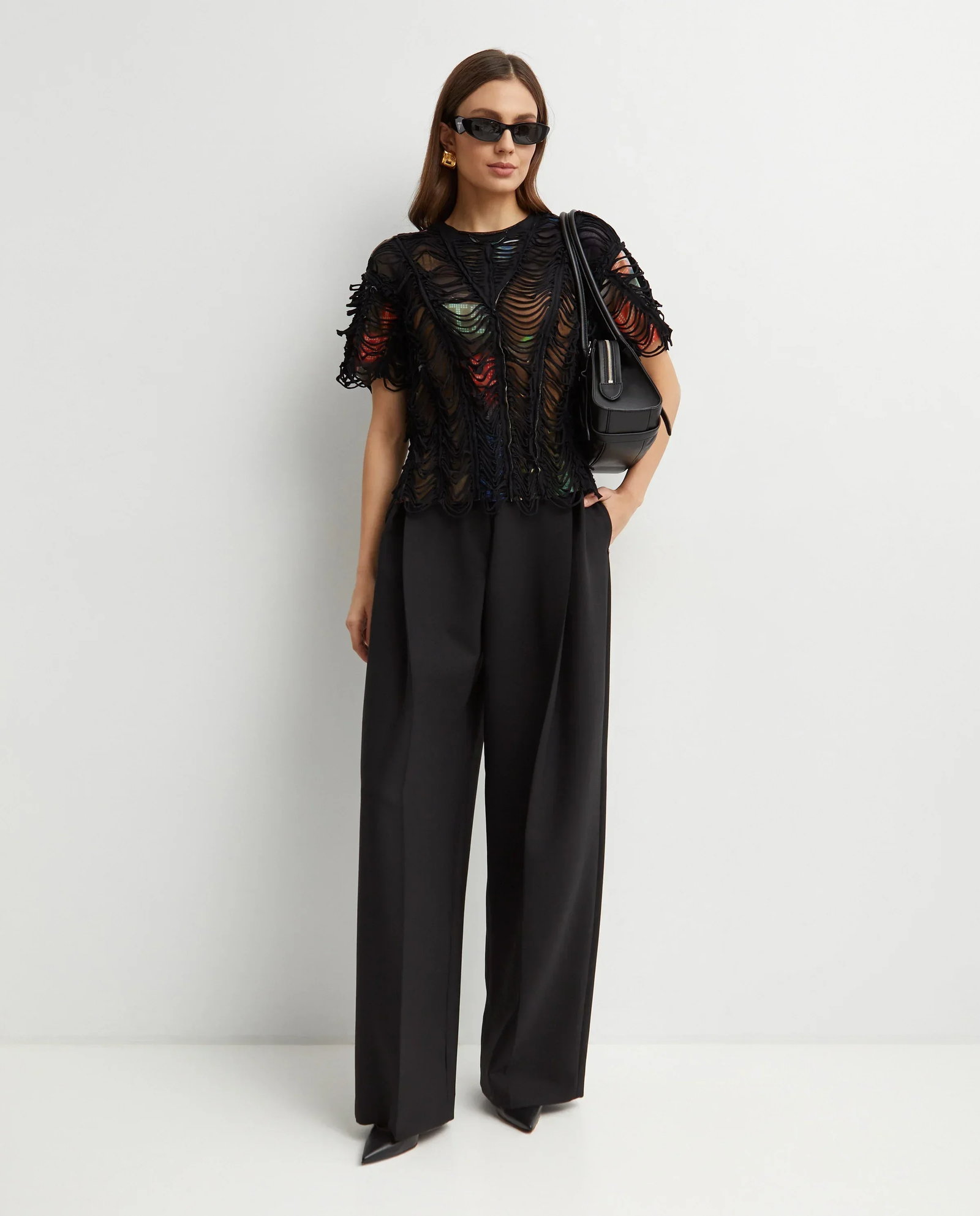 Dwuwarstwowy t-shirt z motywem miasta - Image #1