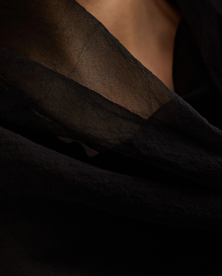 Czarna sukienka maxi Jeanty - Image #5