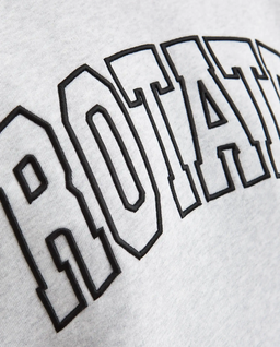 Jasnoszara bluza z kapturem - Image #4