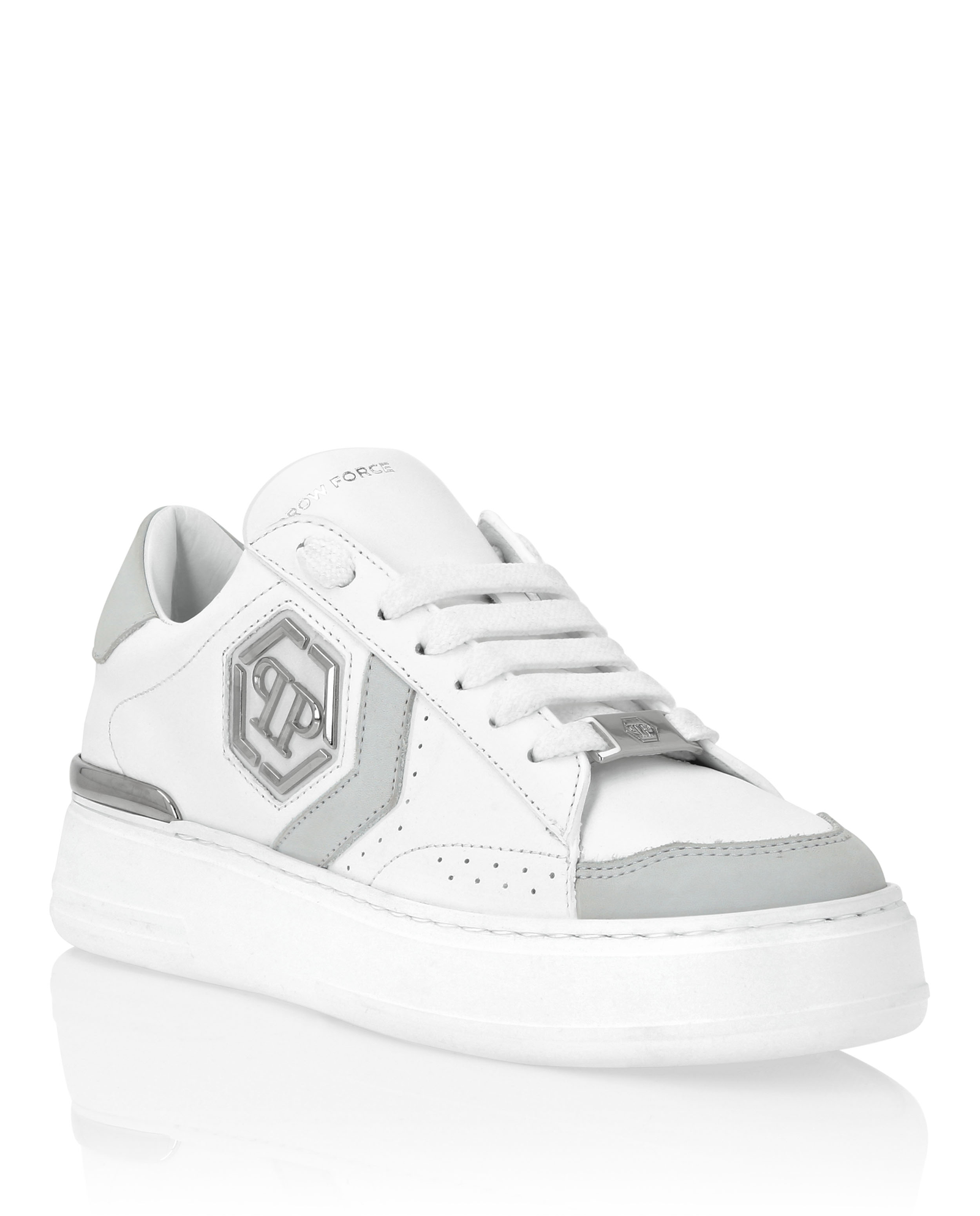 Białe sneakersy Arrow Force - Image #1