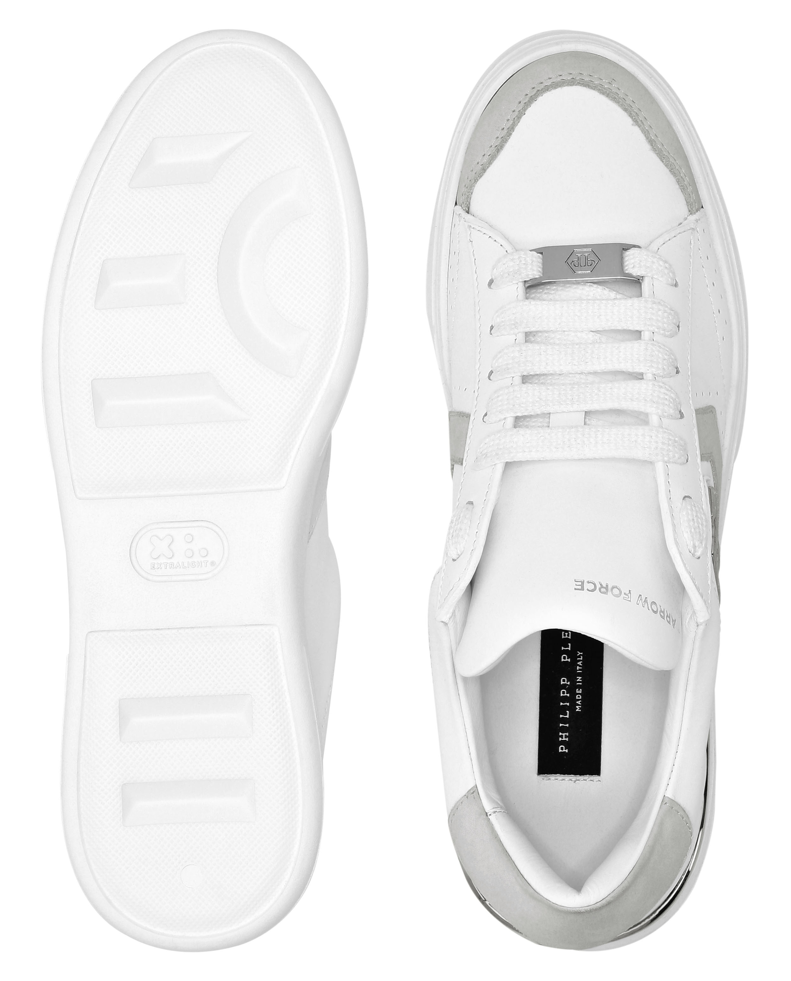 Białe sneakersy Arrow Force - Image #2