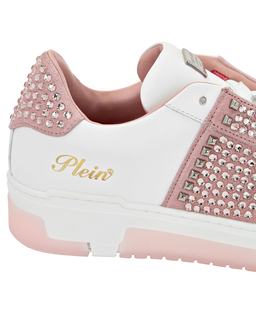 Sneakersy z różowymi detalami Strass - Image #2