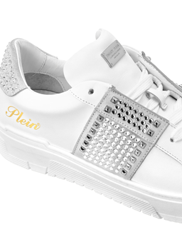 Sneakersy ze srebrnymi ćwiekami Strass - Image #2