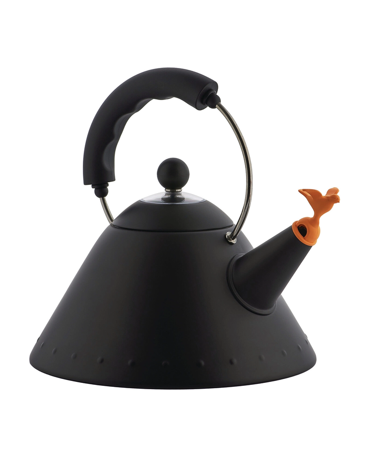 Czarny matowy czajnik Bird