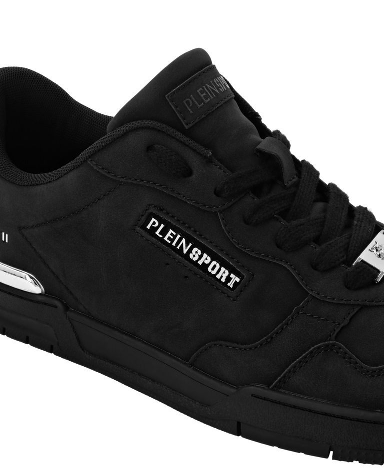 Czarne sneakersy Viper II ze srebrnymi detalami - Image #3