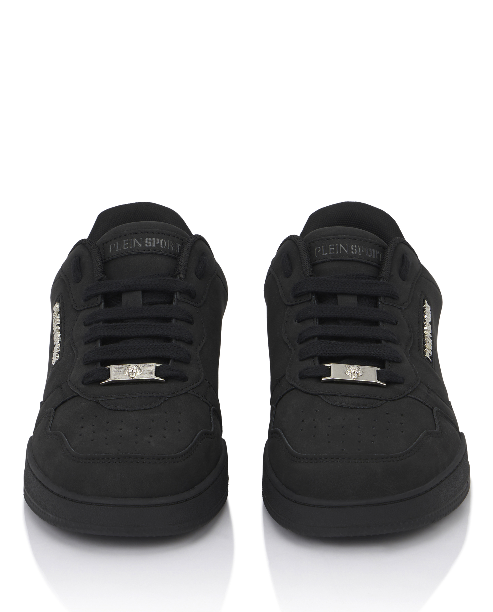 Czarne sneakersy Viper II ze srebrnymi detalami - Image #6