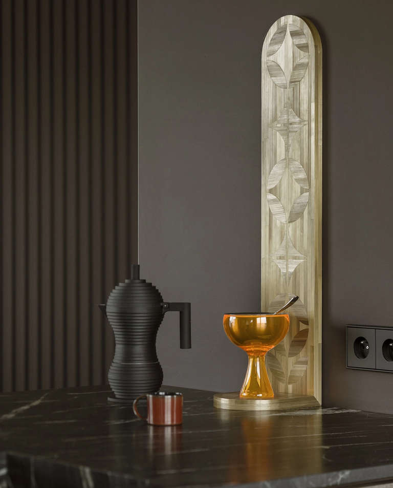 Pomarańczowy pucharek do lodów z łyżeczką - Image #5