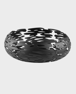 Czarny kosz dekoracyjny na owoce - Image #0