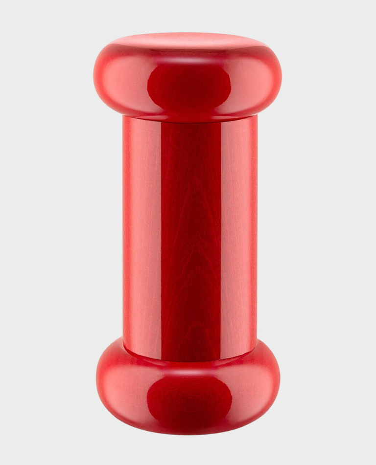 Czerwony młynek do przypraw